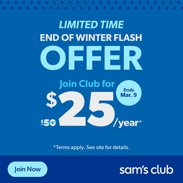 Membresia de Sam's Club en oferta