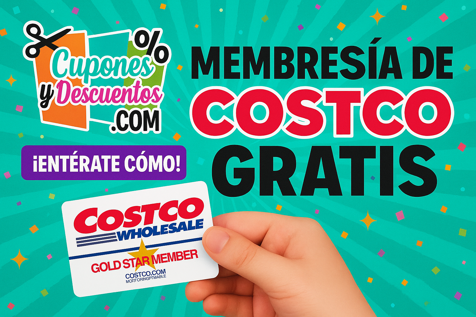 Descuento para membresia Membresia Costco gratis.