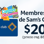 Membresia de Sams Club por solo $20