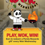 Gana con Panda Express cada Miercoles de recompensas.