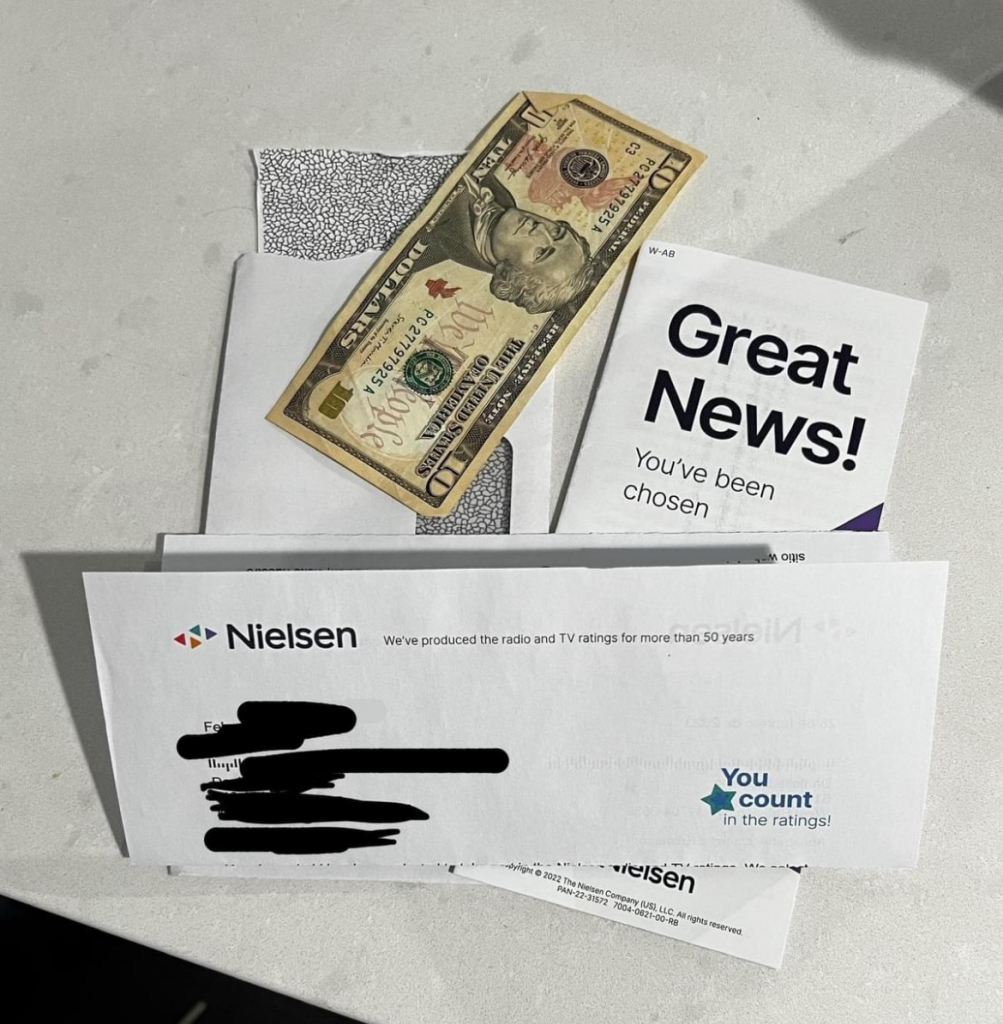 Gana recompensas y encuestas pagadas con Nielsen.