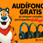 Audifonos gratis con la compra de cereales Kellogg's