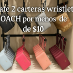 2 Coach wristlets por menos de $10