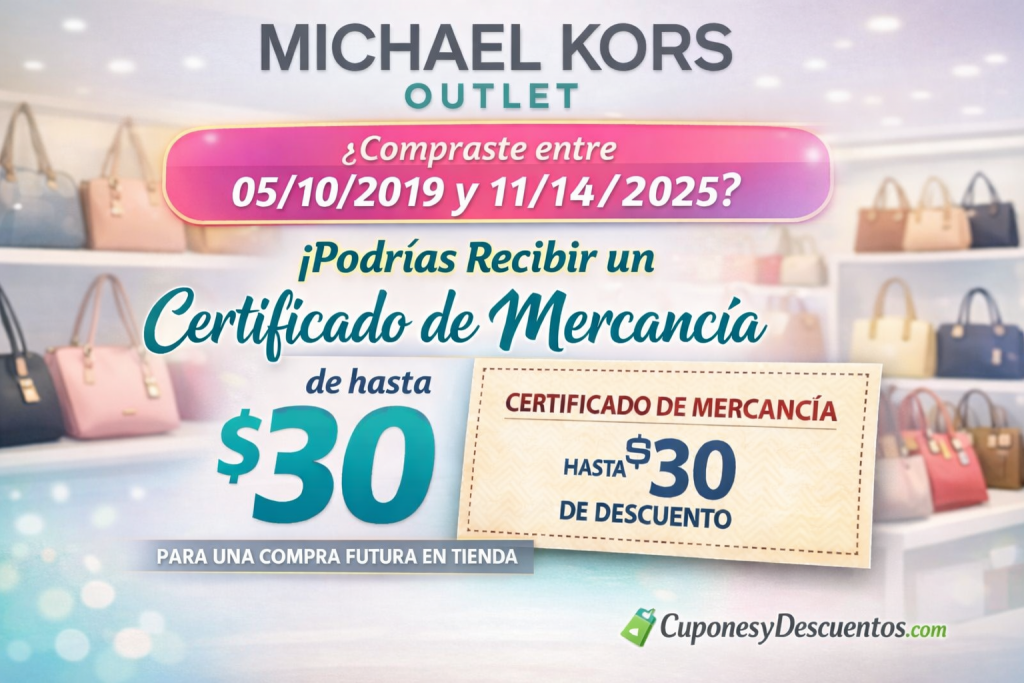 Demanda colectiva Michael Kors Outlet